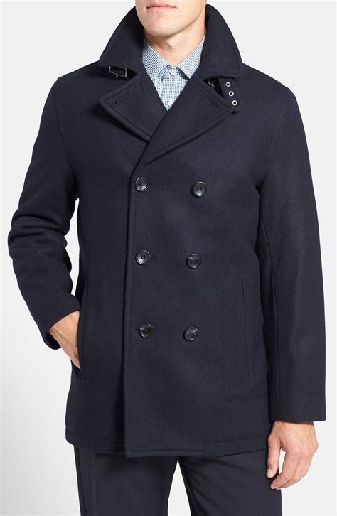 michael kors peacoat men|Michael Kors wool winter coats.